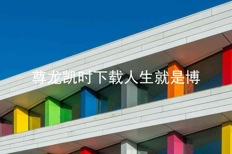 尊龙凯时下载人生就是博